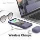 Elago Armor Case - удароустойчив силиконов (TPU) калъф за iPhone 12, iPhone 12 Pro (лилав) 3