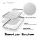 Elago Soft Silicone Case - силиконов (TPU) калъф за iPhone 12 mini (бял) 3