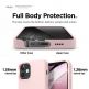 Elago Soft Silicone Case - силиконов (TPU) калъф за iPhone 12 mini (розов) 4