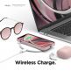 Elago Soft Silicone Case - силиконов (TPU) калъф за iPhone 12 mini (розов) 6