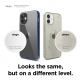 Elago Hybrid Case - хибриден удароустойчив кейс за iPhone 12 mini (тъмносин) 5