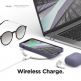 Elago Cushion Case - удароустойчив силиконов (TPU) калъф за iPhone 12 mini (лилав) 4