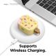 Elago Airpods Pro Ice Cream Design Silicone Case - силиконов калъф с карабинер за Apple Airpods Pro (жълт)  2