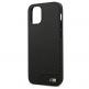 BMW M Collection PU Carbon Hard Case - кожен кейс за iPhone 12 mini (черен) 3