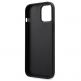 BMW Signature Logo Imprint Hard Case - кожен кейс (естествена кожа) за iPhone 12 Pro Max (черен) 4