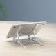 Portable Folding Aluminum Laptop Stand L - преносима алуминиева сгъваема поставка за MacBook и лаптопи от 14 до 17.3 инча (сребрист) 3