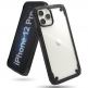 Ringke Fusion X Case - хибриден удароустойчив кейс за iPhone 12 Pro max (черен) 1