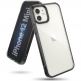 Ringke Fusion Crystal Case - хибриден удароустойчив кейс за iPhone 12 mini (сив) 1