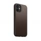 Nomad Leather Rugged Case - кожен (естествена кожа) кейс за iPhone 12 Mini (кафяв) 5