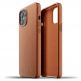 Mujjo Full Leather Case - кожен (естествена кожа) кейс за iPhone 12 Pro Max (кафяв) 2