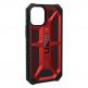 Urban Armor Gear Monarch Case - удароустойчив хибриден кейс за iPhone 12 Mini (червен) 1