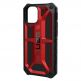 Urban Armor Gear Monarch Case - удароустойчив хибриден кейс за iPhone 12 Mini (червен) 3
