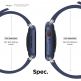 Elago Watch Sport Strap - силиконова (fluoro rubber) каишка за Apple Watch 38мм, 40мм  (тъмносин) 5