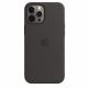 Apple iPhone Silicone Case with MagSafe - оригинален силиконов кейс за iPhone 12 Pro Max с MagSafe (черен) 1