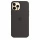 Apple iPhone Silicone Case with MagSafe - оригинален силиконов кейс за iPhone 12 Pro Max с MagSafe (черен) 2