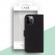 Case FortyFour No.11 Case - кожен калъф с поставка за iPhone 12 Pro Max (черен) 3