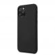 Vennus Silicone Case Lite - силиконов (TPU) калъф за iPhone 12 mini (черен) 1