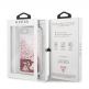 Guess Liquid Glitter Hearts Case - дизайнерски кейс с висока защита за iPhone SE (2022), iPhone SE (2020), iPhone 8, iPhone 7 (червен) 2