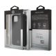 Mercedes TPU Silicone Line Case - силиконов (TPU) удароустойчив калъф за iPhone 12 Mini (черен) 1