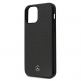 Mercedes Dynamic Line Carbon Fiber Hard Case - дизайнерски карбонов кейс за iPhone 12 Mini (черен) 6
