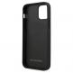 Mercedes Genuine Leather Urban Line Hard Case V2 - дизайнерски кожен (естествена кожа) кейс за iPhone 12, iPhone 12 Pro (черен) 1
