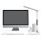 Platinet Desk Lamp Clock Calendar Display 13W - настолна LED лампа с алармен часовник (бял) 2