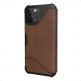 Urban Armor Gear Metropolis Supple Italian Leather (LTHR) - удароустойчив хибриден кейс тип портфейл за iPhone 12 Pro Max (кафяв) 7