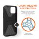 Urban Armor Gear Civilian - удароустойчив хибриден кейс за iPhone 12 Pro Max (сребрист) 5