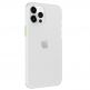 SwitchEasy 0.35 UltraSlim Case - тънък полипропиленов кейс 0.35 мм. за iPhone 12 Pro Max (бял-прозрачен) 5