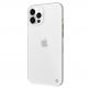 SwitchEasy 0.35 UltraSlim Case - тънък полипропиленов кейс 0.35 мм. за iPhone 12 Pro Max (бял-прозрачен) 6