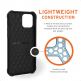 Urban Armor Gear Metropolis LT Supple Italian Leather (LTHR) - удароустойчив хибриден (естествена кожа и TPU) кейс за iPhone 12 Mini (кафяв) 4