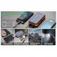 Сгъваем соларен панел с вградена батерия - Allpowers Solar Charger 6W + 25000mAh PowerBank (черен-оранжев) 1