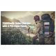 Сгъваем соларен панел с вградена батерия - Allpowers Solar Charger 6W + 25000mAh PowerBank (черен-оранжев) 2