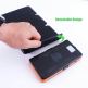 Сгъваем соларен панел с вградена батерия - Allpowers Solar Charger 6W + 25000mAh PowerBank (черен-оранжев) 3