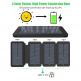 Сгъваем соларен панел с вградена батерия - Allpowers Solar Charger 6W + 25000mAh PowerBank (черен-оранжев) 6