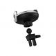 Hoco CA48 Automatic Induction Wireless Charging Car Holder - поставка за кола с безжично зареждане за Qi съвместими смартфони (черен) 7