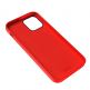 Hoco Pure Series Silicone Protective Case - силиконов (TPU) калъф за iPhone 12, iPhone 12 Pro (червен) 2