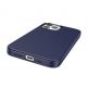 Hoco Pure Series Silicone Protective Case - силиконов (TPU) калъф за iPhone 12, iPhone 12 Pro (син)  3