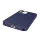 Hoco Pure Series Silicone Protective Case - силиконов (TPU) калъф за iPhone 12, iPhone 12 Pro (син)  5