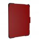Urban Armor Gear Metropolis Case - удароустойчив хибриден кейс от най-висок клас за iPad Air 4 (2020), iPad Pro 11 (2020), iPad Pro 11 (2018) (червен) 10