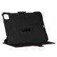 Urban Armor Gear Metropolis Case - удароустойчив хибриден кейс от най-висок клас за iPad Air 4 (2020), iPad Pro 11 (2020), iPad Pro 11 (2018) (червен) 11