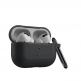 Urban Armor Gear Soft Touch U Silicone Case - удароустойчив силиконов калъф с карабинер за Apple Airpods Pro (черен) 1