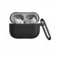 Urban Armor Gear Soft Touch U Silicone Case - удароустойчив силиконов калъф с карабинер за Apple Airpods Pro (черен) 3