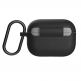 Urban Armor Gear Soft Touch U Silicone Case - удароустойчив силиконов калъф с карабинер за Apple Airpods Pro (черен) 4