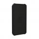 Urban Armor Gear Metropolis Satin Touch Armor Case - удароустойчив хибриден кейс, тип портфейл за iPhone 12, iPhone 12 Pro (черен) 3