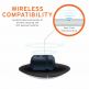 Urban Armor Gear Standard Issue Hard Case 001 - водо и удароустойчив силиконов (TPU) кейс с карабинер за Apple Airpods Pro (син) 9
