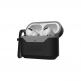 Urban Armor Gear Standard Issue Hard Case 001 - водо и удароустойчив силиконов (TPU) кейс с карабинер за Apple Airpods Pro (черен-сив) 4
