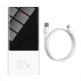 Baseus Super Mini 22.5W Power Bank 20000mAh (PPMN-C02) - външна батерия 22.5W с USB и USB-C изходи и с технология за бързо зареждане (бял) 3