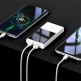 Baseus Super Mini 22.5W Power Bank 10000mAh (PPMN-D02) - външна батерия 22.5W с USB и USB-C изходи и с технология за бързо зареждане (бял) 4