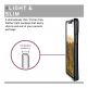 Urban Armor Gear U Mouve Case - удароустойчив хибриден кейс за iPhone 12, iPhone 12 Pro (син-прозрачен) 5